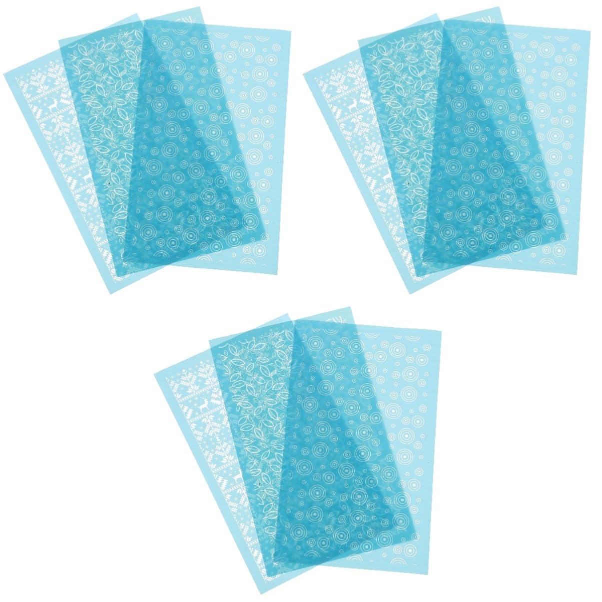 ABOOFAN 9stücke Teiliges Polymer Clay Druckset Kreative Stempel Für Ohrringe Schmuckherstellung Und Bastelprojekte Einfache Anwendung Für Designs Und Einzigartige Kreationen