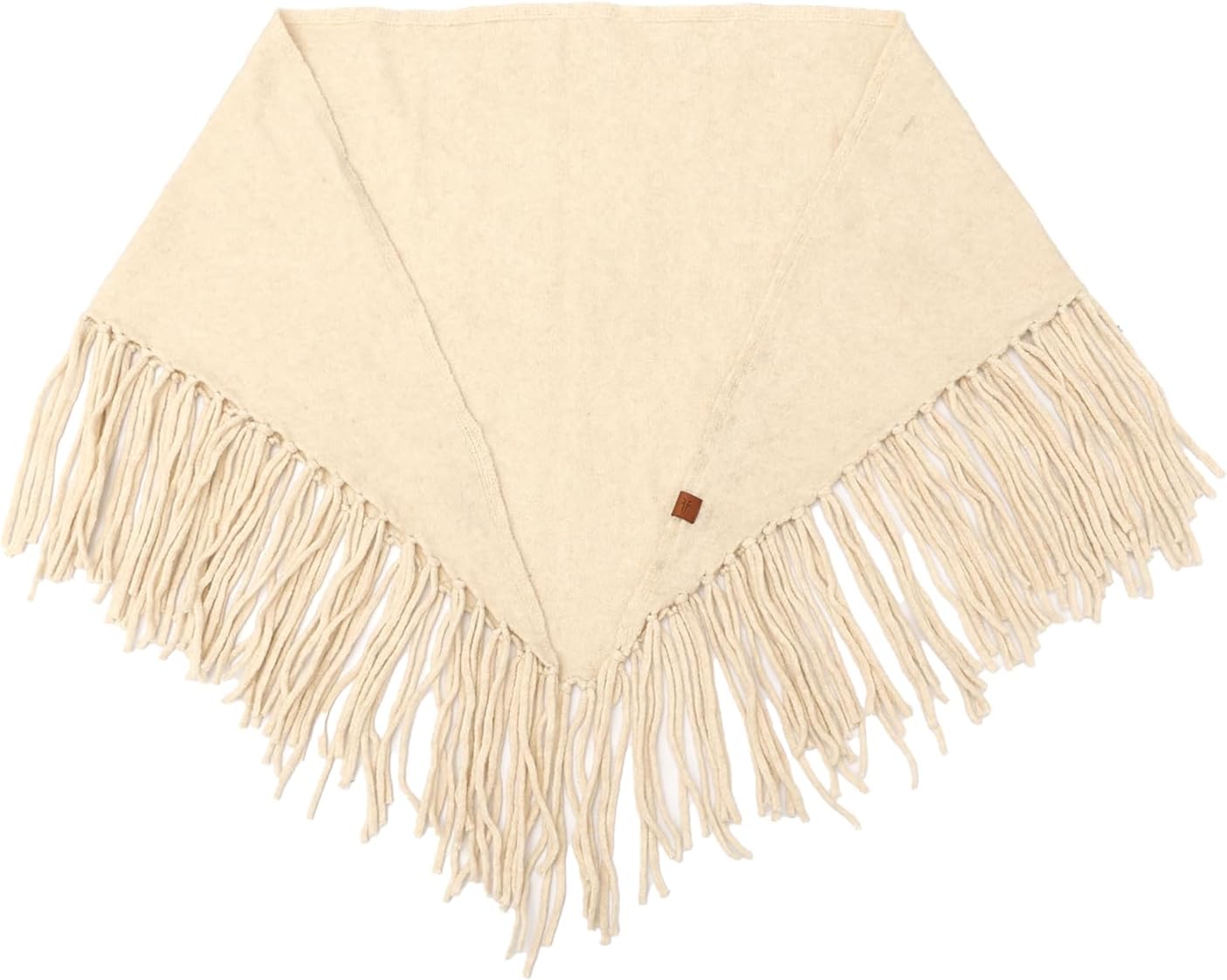 Frye Women's Long Fringe Triangle Scarf
