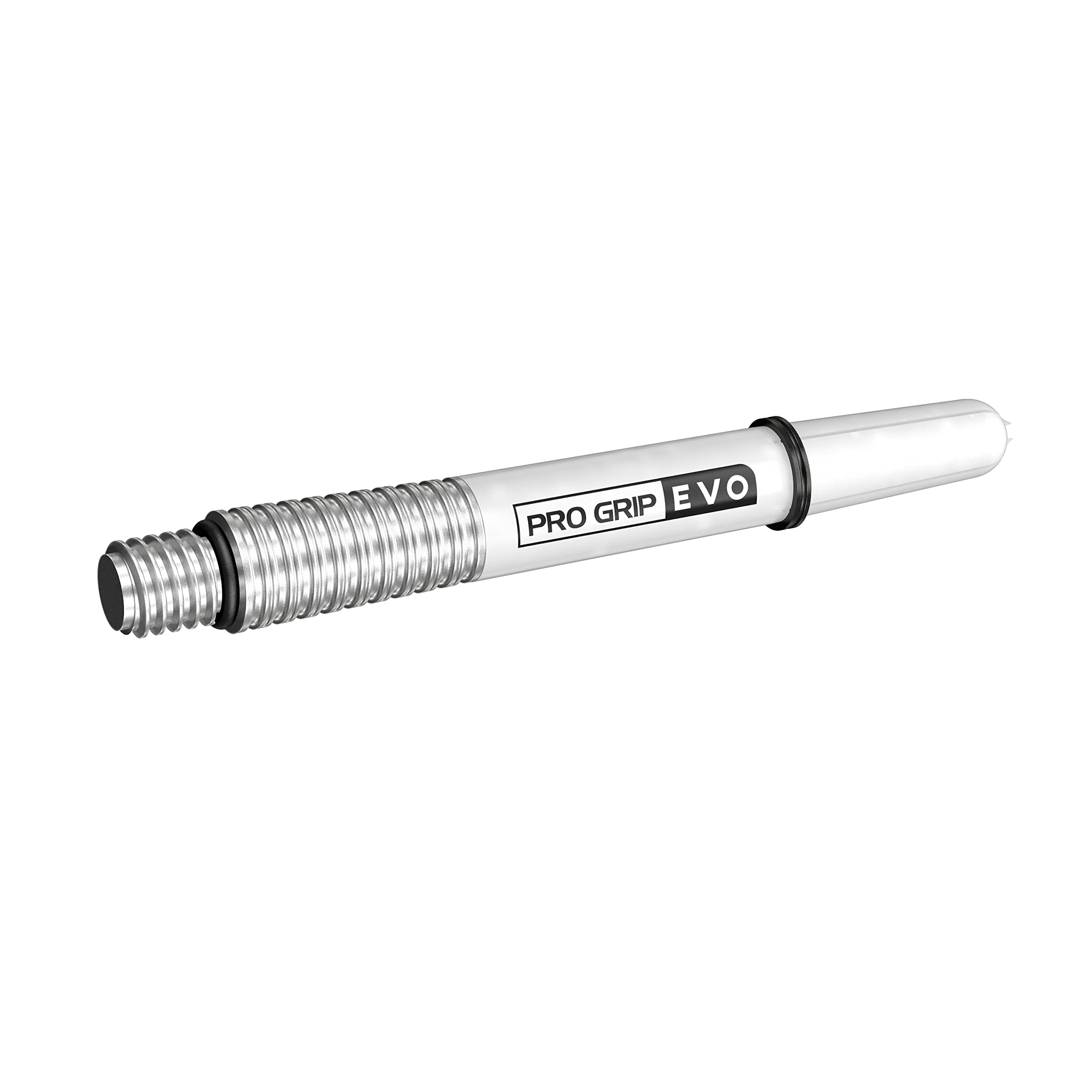 Target Darts Unisex's Pro Grip EVO aluminiowe trzałki do rzutek, srebrne, rozmiar M