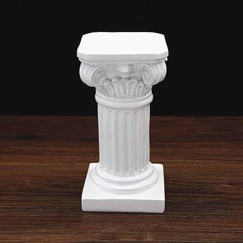 Miniatura 4 de Columna romana de columna griega de resina, columna romana, estatuas griegas clásicas, decoración de escritorio, escultura, decoración de mesa de