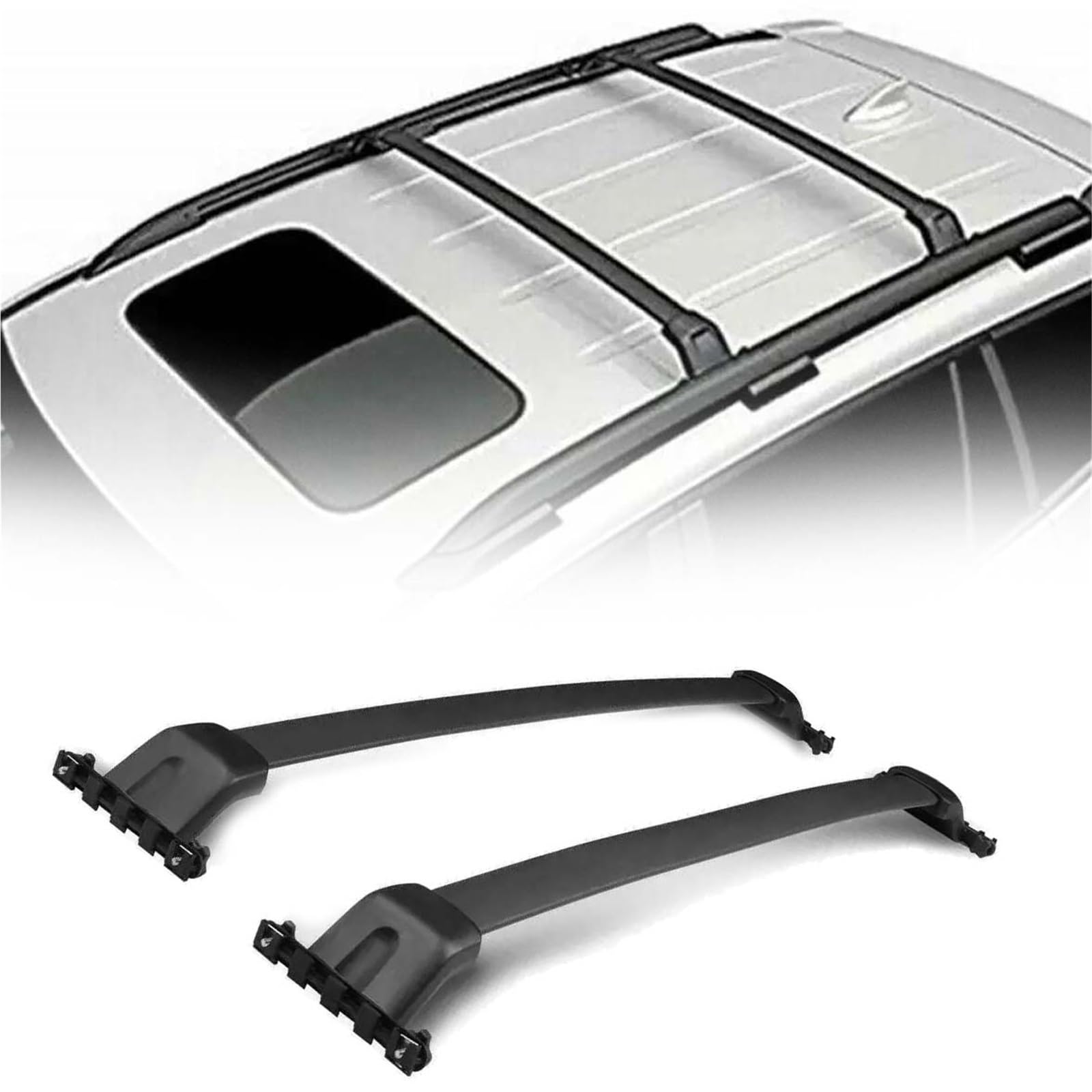 Barres de toit aluminium transversales voiture Passport 2019 à 2024