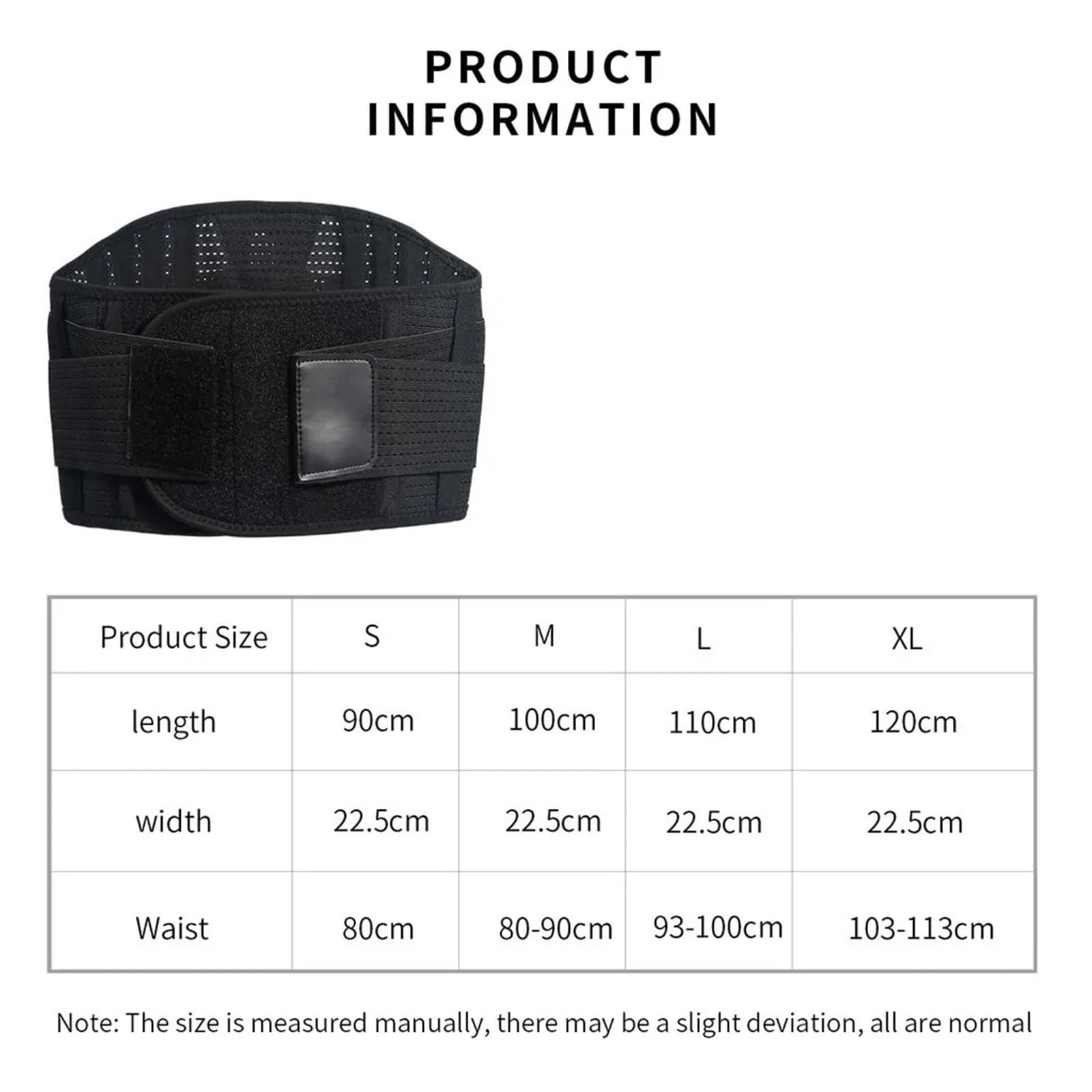 Ceinture D'HaltéRophilie 1PC Ceinture de Musculation Soutien Lombaire Soutien orthèse for Fitness Sport Ceinture de Musculation Sport Hommes Femmes pour La Protection Lombaire