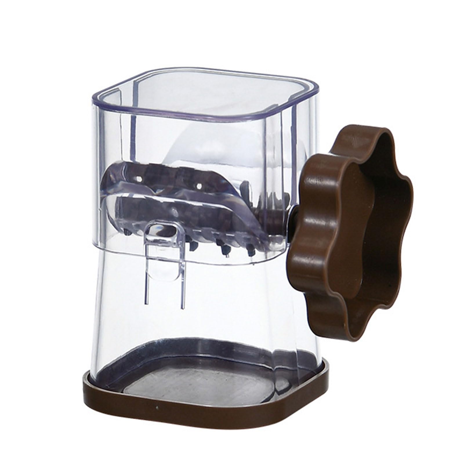 CRFFZ Nut Grinder Manual Dried Fruit Crusher Multifunctional Food Practical Grindings Tool for Walnuts and Chocolate Detachable