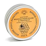 Premium Food-Safe Beeswax Wood Polish & Furniture Wax - Hand Poured Wood Conditioner | Eco-Friendly & Non-Toxic | Protects & Restores All Wood: Furniture, Toys, Cutting Boards, Ornaments (3.5 Fl Oz)
