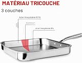 IBILI 653228 Grill, Stainless Steel - 8