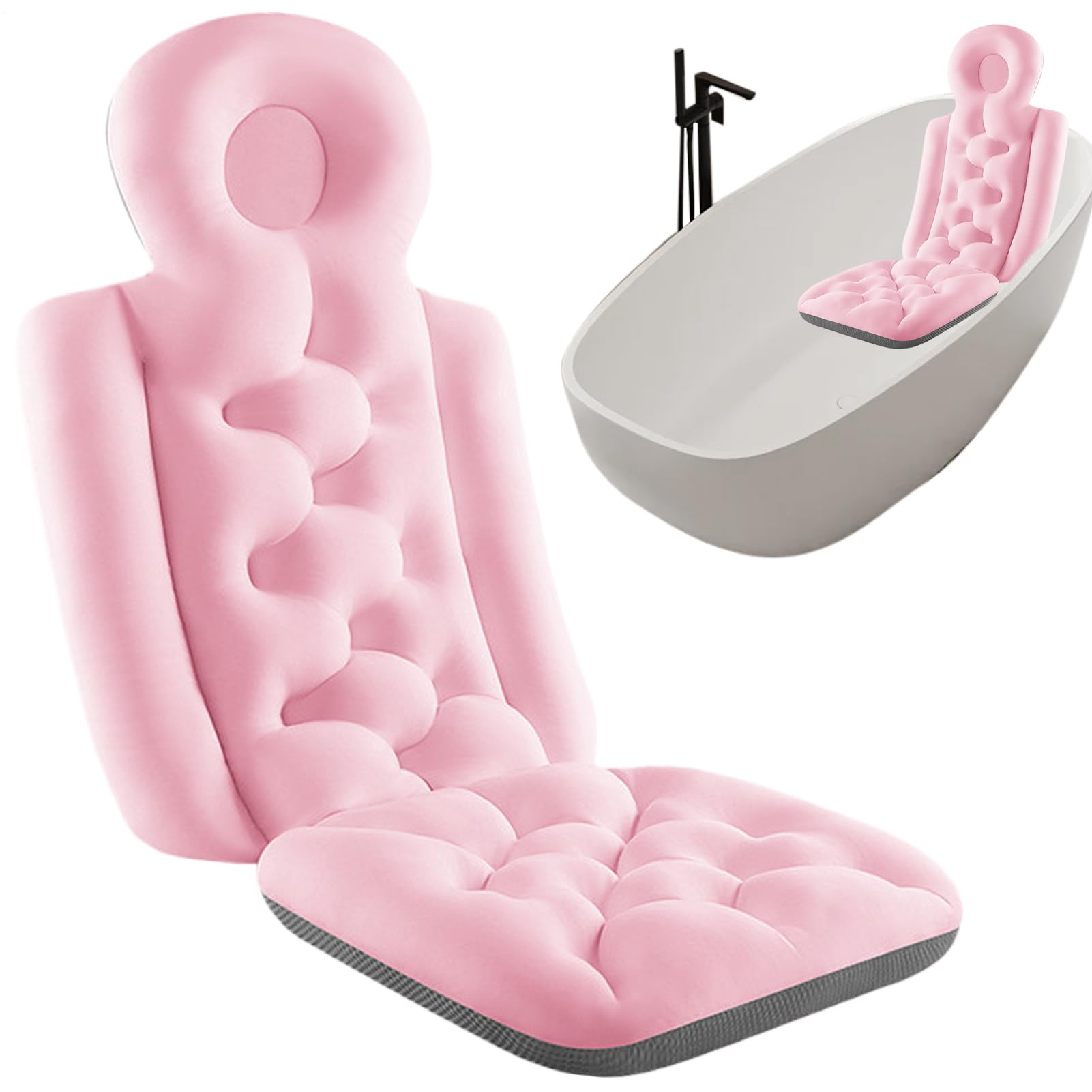 Almohada para bañera: cojín de malla transpirable, cojín para la bañera