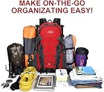 INOXTO lightweight Hiking Backpack 40L Hiking Daypack | lightweight