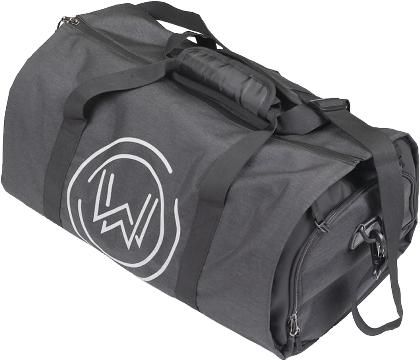 What Waist Duffle Bag for Men Women, Foldable Travel Bag with Built-In Garment Section & Shoe Compartment, Lightweight Waterproof Duffel Bag for Traveling, Sports & Gym.