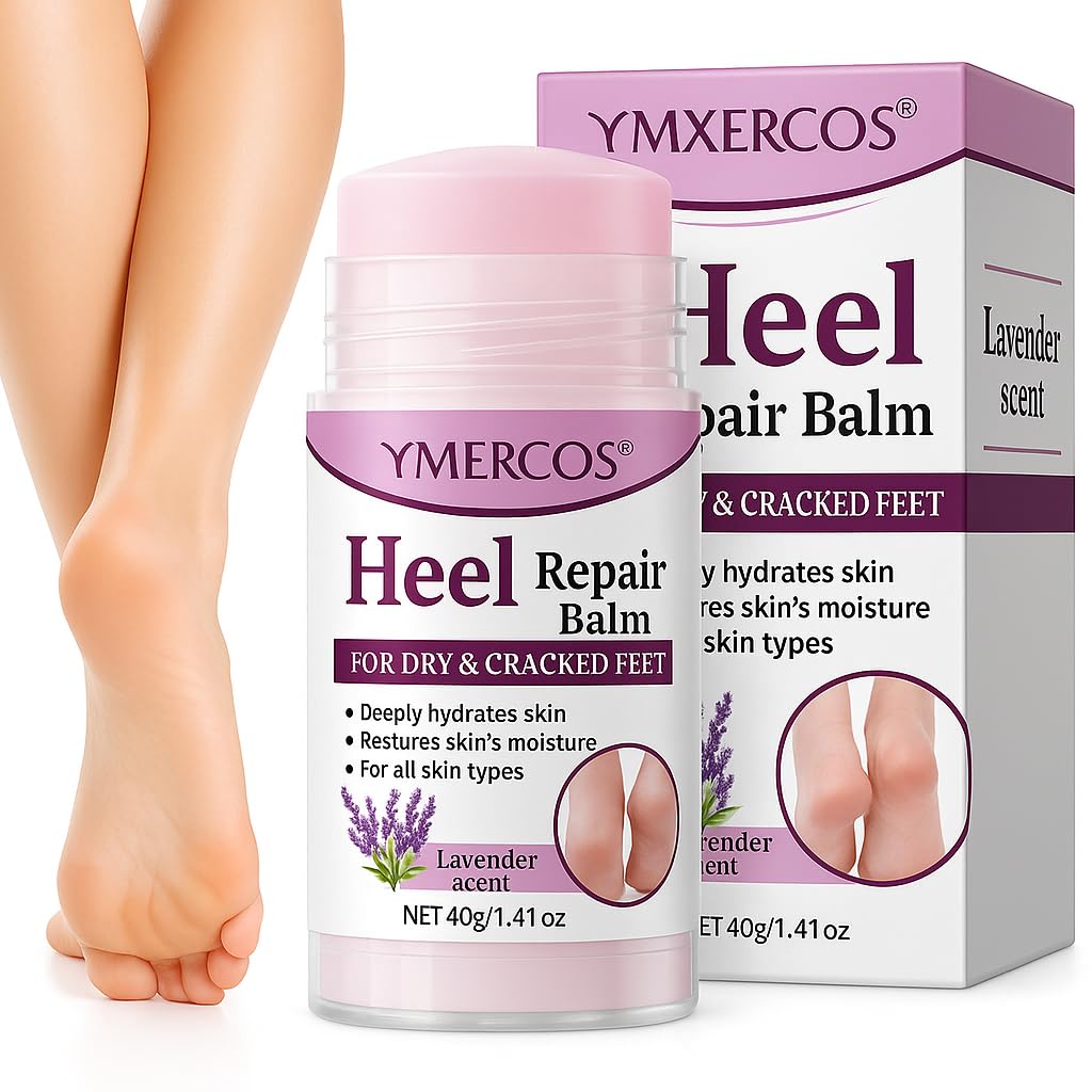 Foot Cream Roll On for Dry and Cracked Feet Heel Repair Balm Non-Greasy Triple Action Moisturizer Foot Cream for Dead Skin Removal Callus Remover Professional Repair Heel Balm Stick deeply moisturizes and softens feet-picture-28