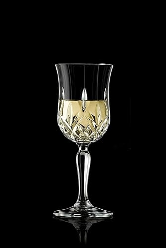 Miniatura 3 de Barski Copa de vino - Copa - Vino tinto - Vino blanco - Copa de agua - Vasos de tallo - Juego de 6 copas - Cristal como cristal - 5.4 oz. Hermoso