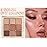 CAKAILA 9 Colors Colorful Eyeshadow Palette Makeup,Rose Gold Brown Nude Matte Shimmer Neutral Eye Shadow Powder Palette,Naturing-Looking Long Lasting Waterproof