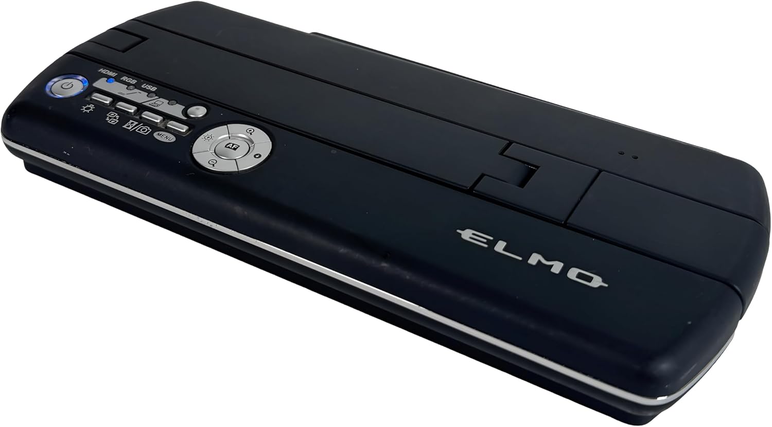 Elmo MO-1 Document Camera 5MP/1080p 8X Zoom HD Portable USB HDMI RGB with Bundle AC-DC Adapter, VGA Cable, HDMI Cable, USB Mini Cable