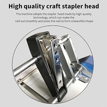 A3 Booklet Making Machine, Automatic Paper Folding Machine, Saddle Stitch Flat-Clinch for Card Folder Color Pages