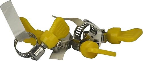 Pro Tie 33260 SAE - Abrazadera de manguera de acero inoxidable, tamaño 4, rango de 1/4 pulgadas, 5/8 pulgadas, paquete de 4