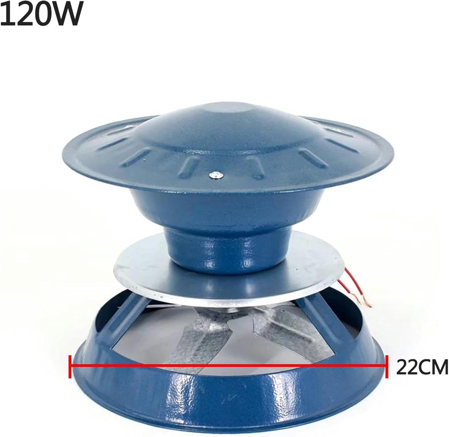 Household Roof Chimney Exhaust Smoke Machine, Blower Fan for Stove Heating Extractor, Chimney Fan, Induced Draft Fan for Chimney 120W