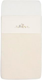 Jollein Bed sheet - Riverside - 75 x 100 cm - for baby cradle - 100% cotton - Oeko-Tex certified