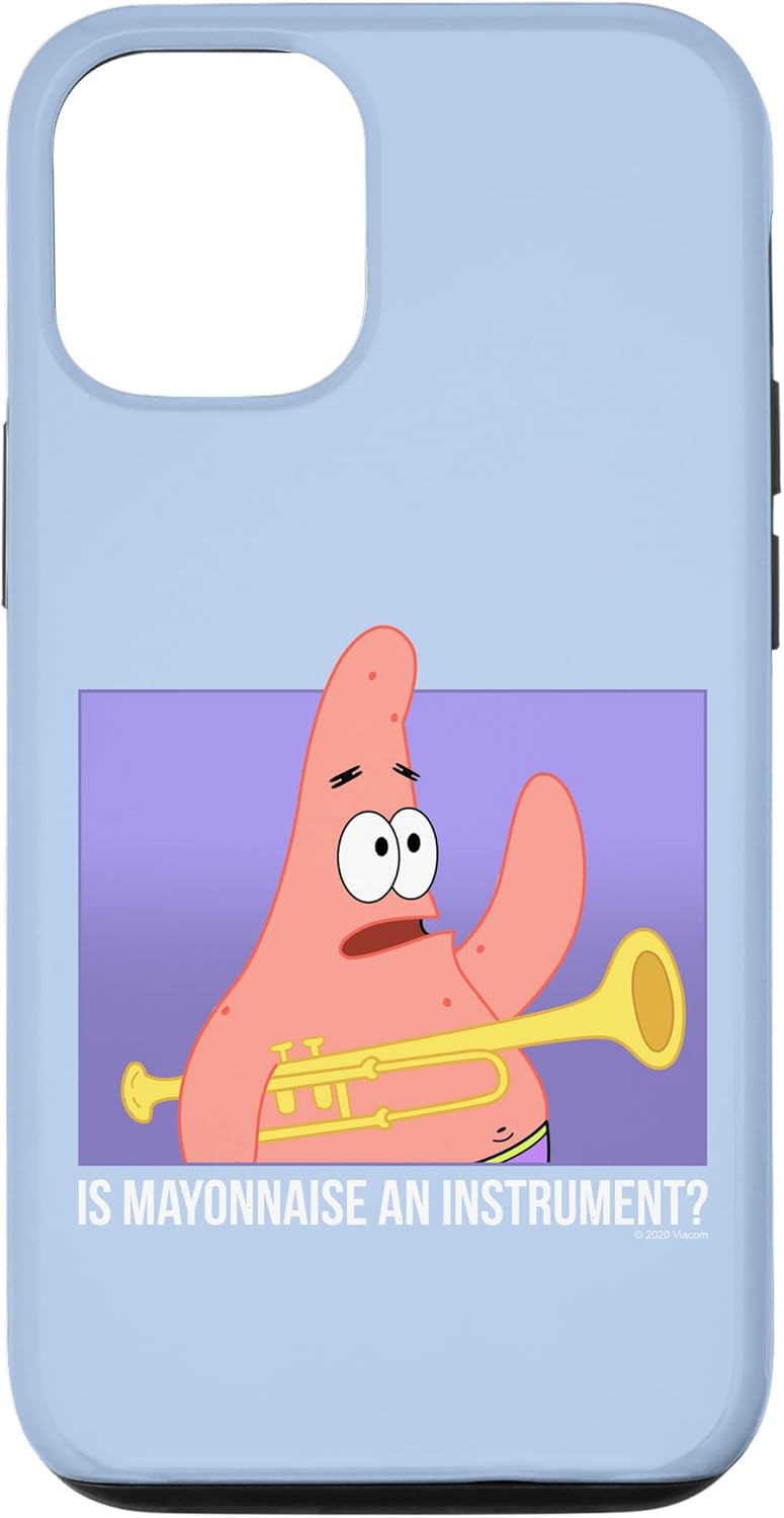 SpongeBob SquarePants Patrick Is Mayonnaise An Instrument Case for iPhone 12/12 Pro