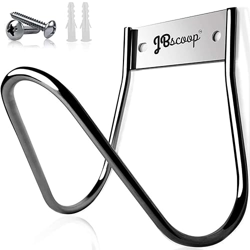 JBscoop Garden Hose Holder Stainless Steel Small Wall Mount Garden