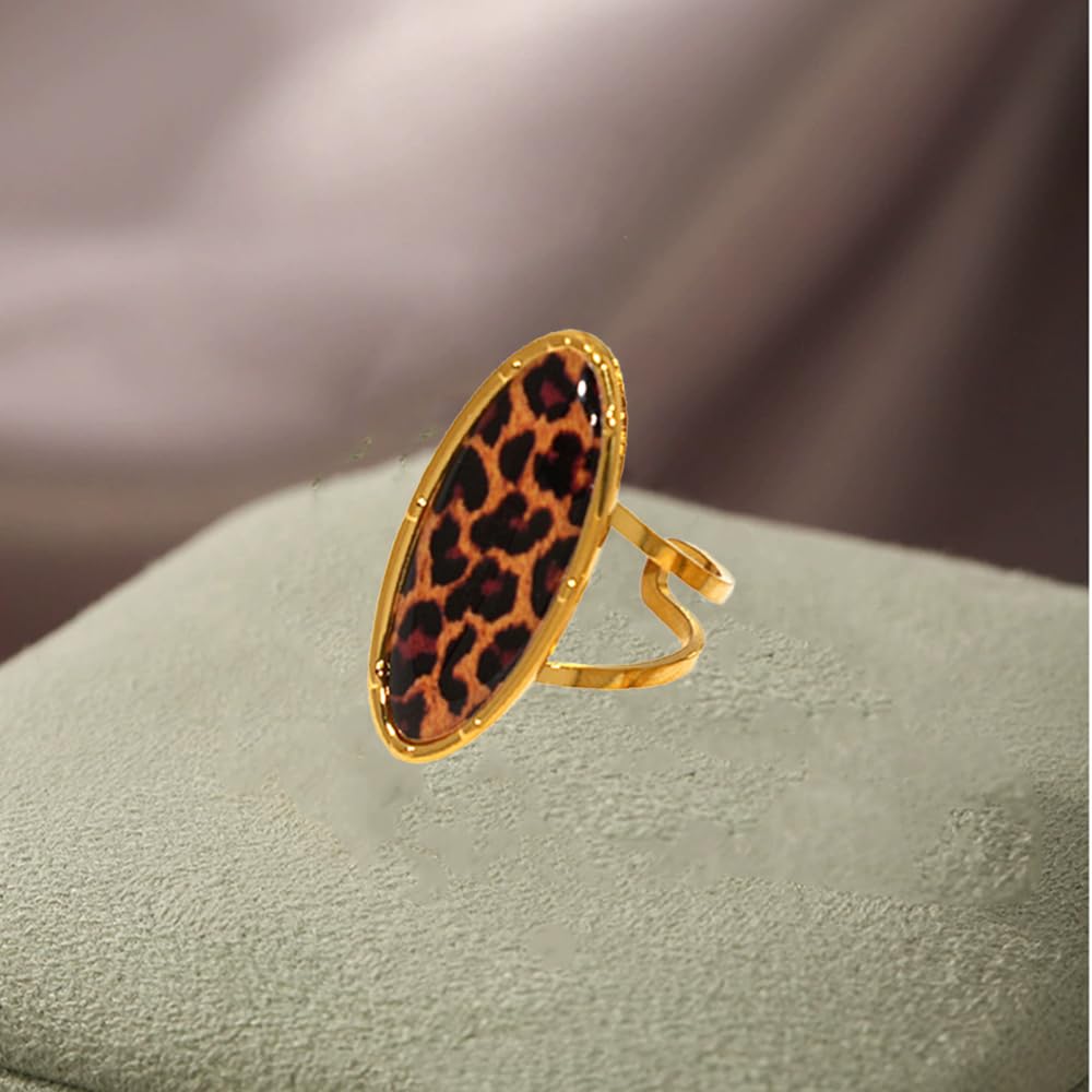 OIDIMS Anel feminino com estampa de leopardo boêmio, vintage, geometria, oval, ajustável, exclusivo, ajuste confortável, estilo punk, anos 80/90, bijuterias de fantasia,… em promoção! Veja a oferta e mais achadinhos de Bijuterias 6 Hoje é o melhor dia para comprar OIDIMS Anel feminino com estampa de leopardo boêmio, vintage, geometria, oval, ajustável, exclusivo, ajuste confortável, estilo punk, anos 80/90, bijuterias de fantasia,… com aquele preço maroto! Promoção! Aproveite a oferta! 6