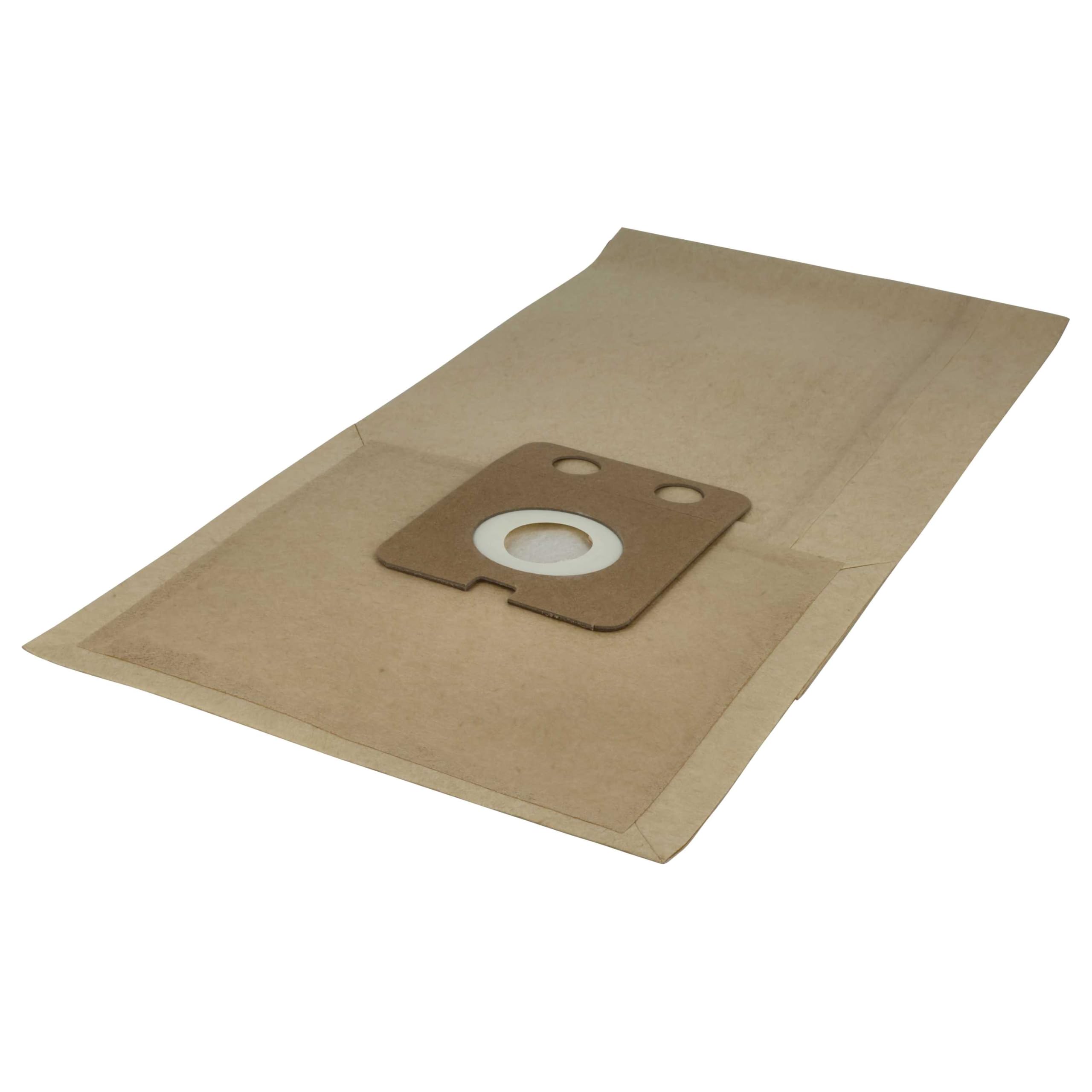 vhbw 20x sacchetti compatibile con Nilfisk VP600 Serie aspirapolvere - in carta, 34,55cm x 22,4cm, color sabbia