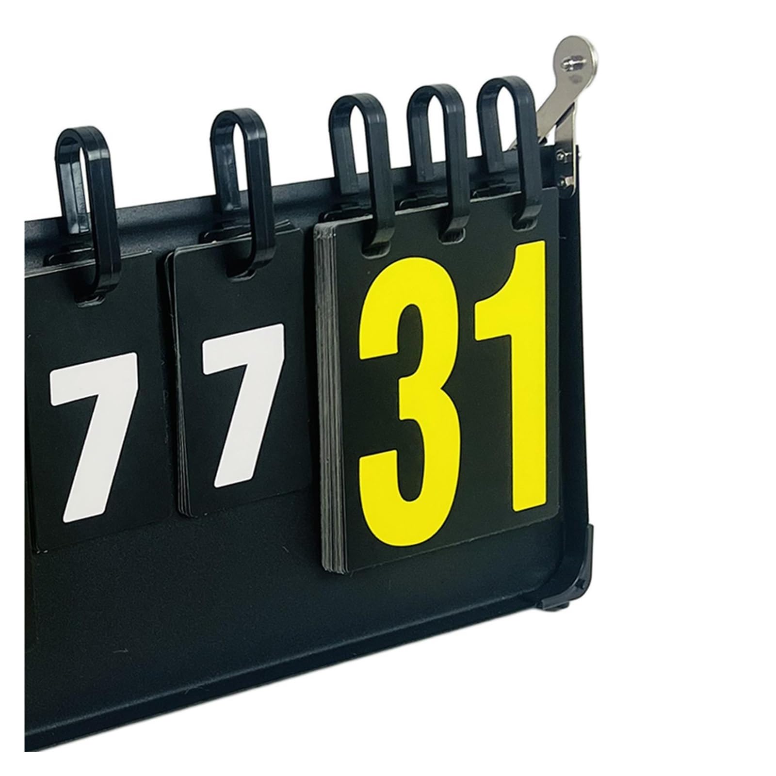 2PCS Tabletop Scoreboard Professional Keeper for Basketball-Fußball-Wettbewerb für Tischtennis, Badminton