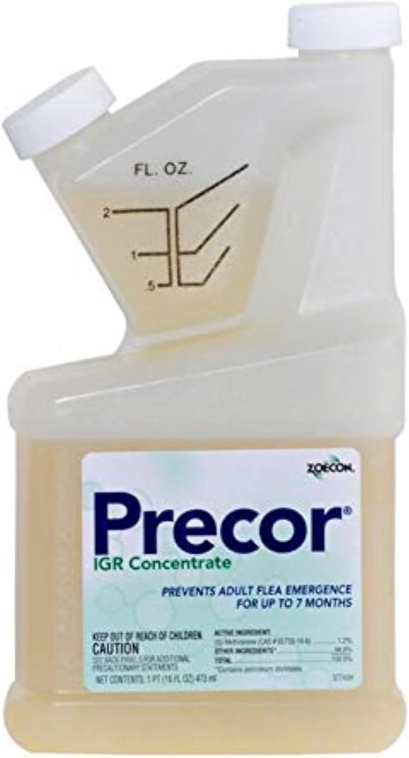 ZOECON 10191500 Precor IGR Insect Growth Regulator, 16 Fl Oz (Pack of 1), Clear Yellow