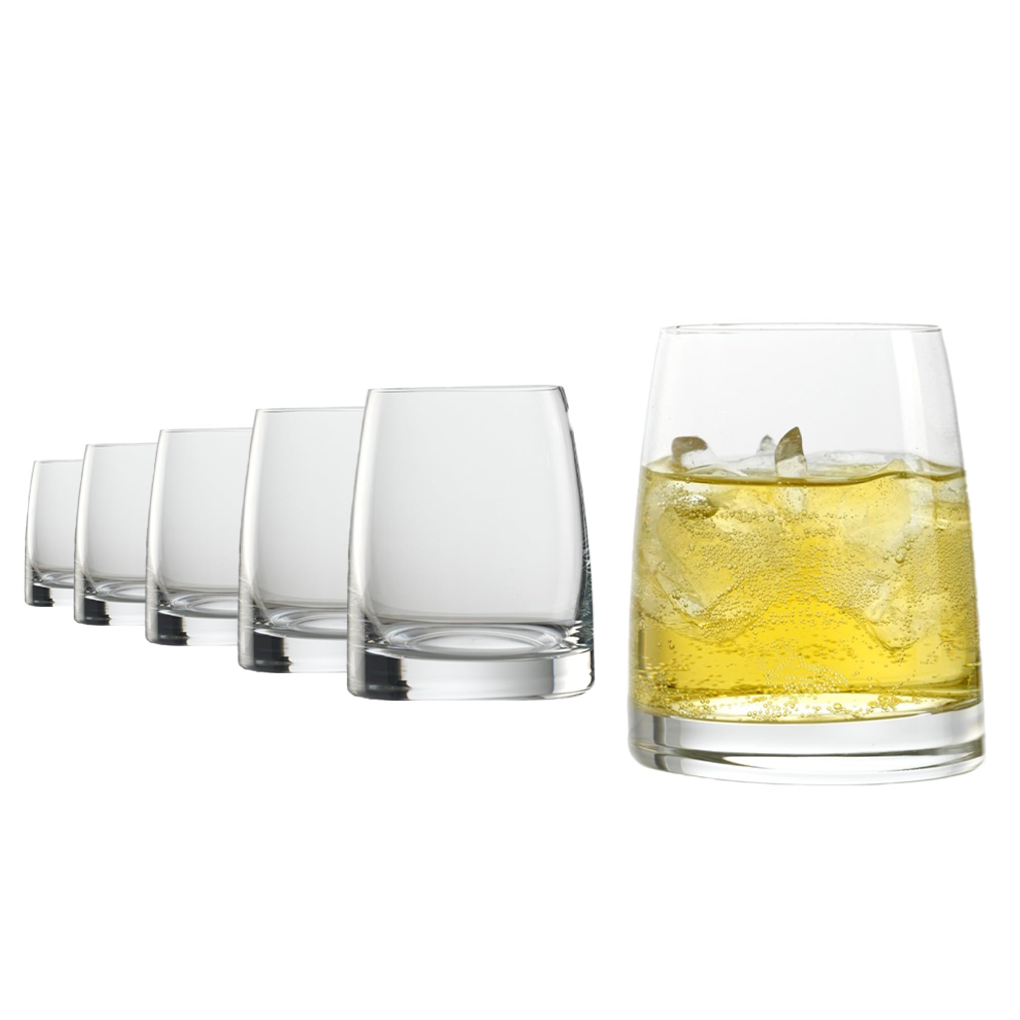 Stölzle LausitzHighball Glasses 255 ml Series Experience/Set of 6 Drinking Glasses/Long Drink Glasses Set/Cocktail Glasses/Gin Glasses/Also Suitable as Water Glasses Set