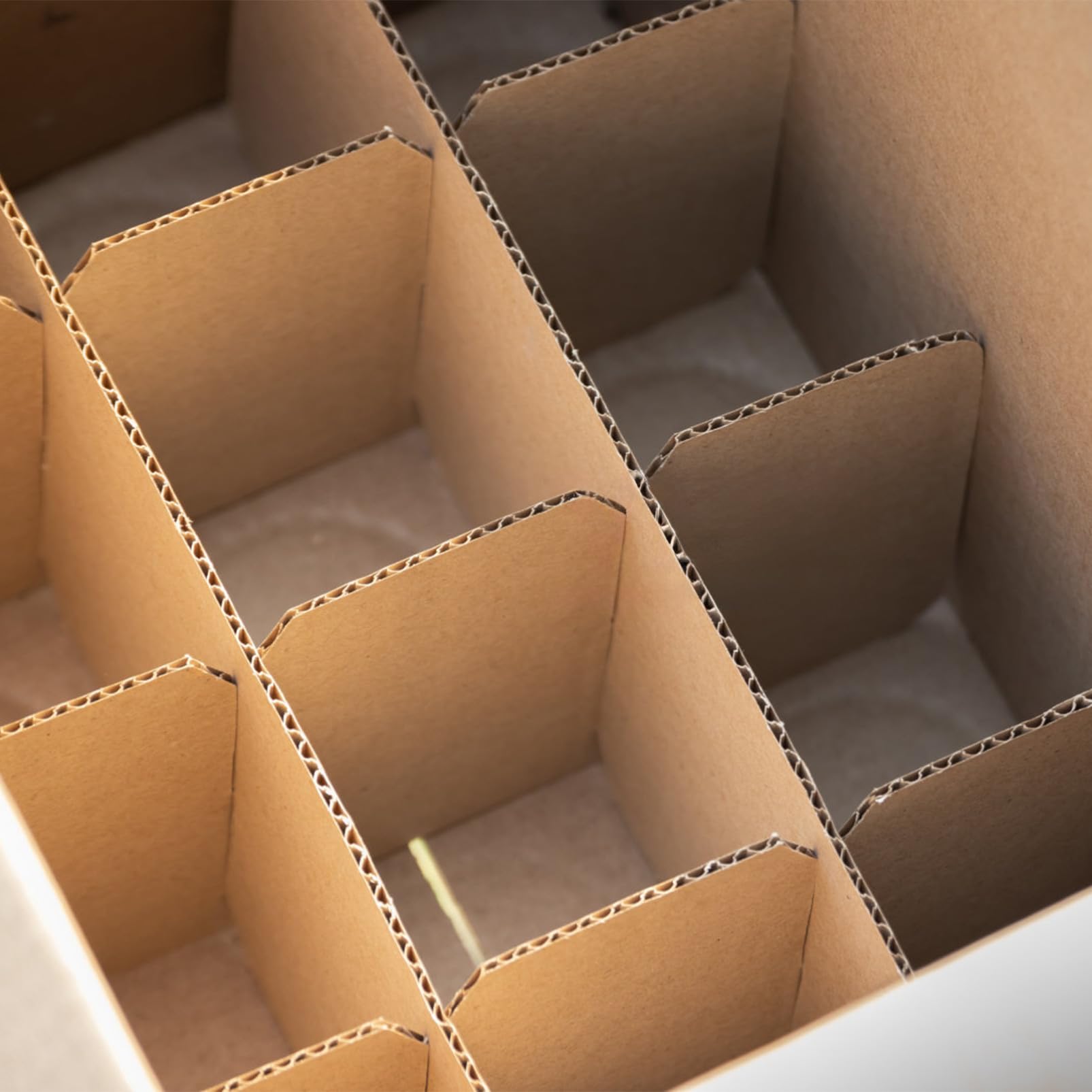 Gatuida Séparateurs Carton pour Déménagement Kit Emballage avec Séparateurs Kraft Inserts pour Cartons Emballage Protection pour Objets Fragiles et Précieux