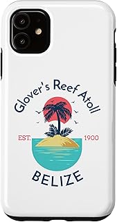 iPhone 11 Glover's Reef Atoll Belize Case