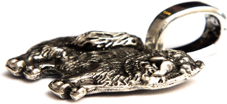 Art-Dog Collection Dog Pendant – Dog Breeds Jewelry - Handmade Dog Necklace with ZnAl Base and Silver Coating – Silver Dog Necklaces for Men and Women – Chow chow