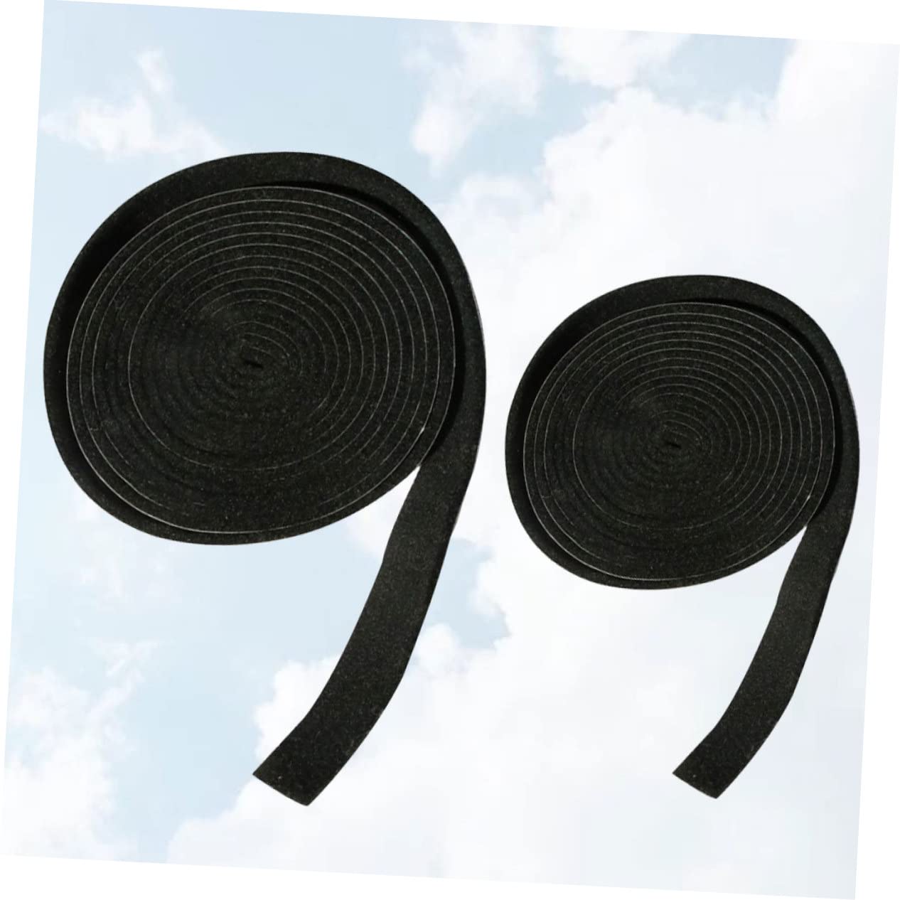 ibasenice 3 Set Striscia Di Tenuta Resistente Alle Alte Temperature Guarnizione Per Griglia Accessori Per Barbecue Barbecue Campeggio All'Aperto Nastro Di Guarnizione Per 2 * 3