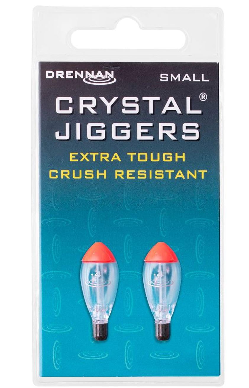 Drennan Crystal Jiggers Floats Large 0.6g Qty 2