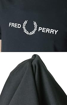 FRED PERRY ブラック Tシャツ M The Fred Perry Shirt - M2(36 157：BLACK / CHAMPAGNE): | FRED