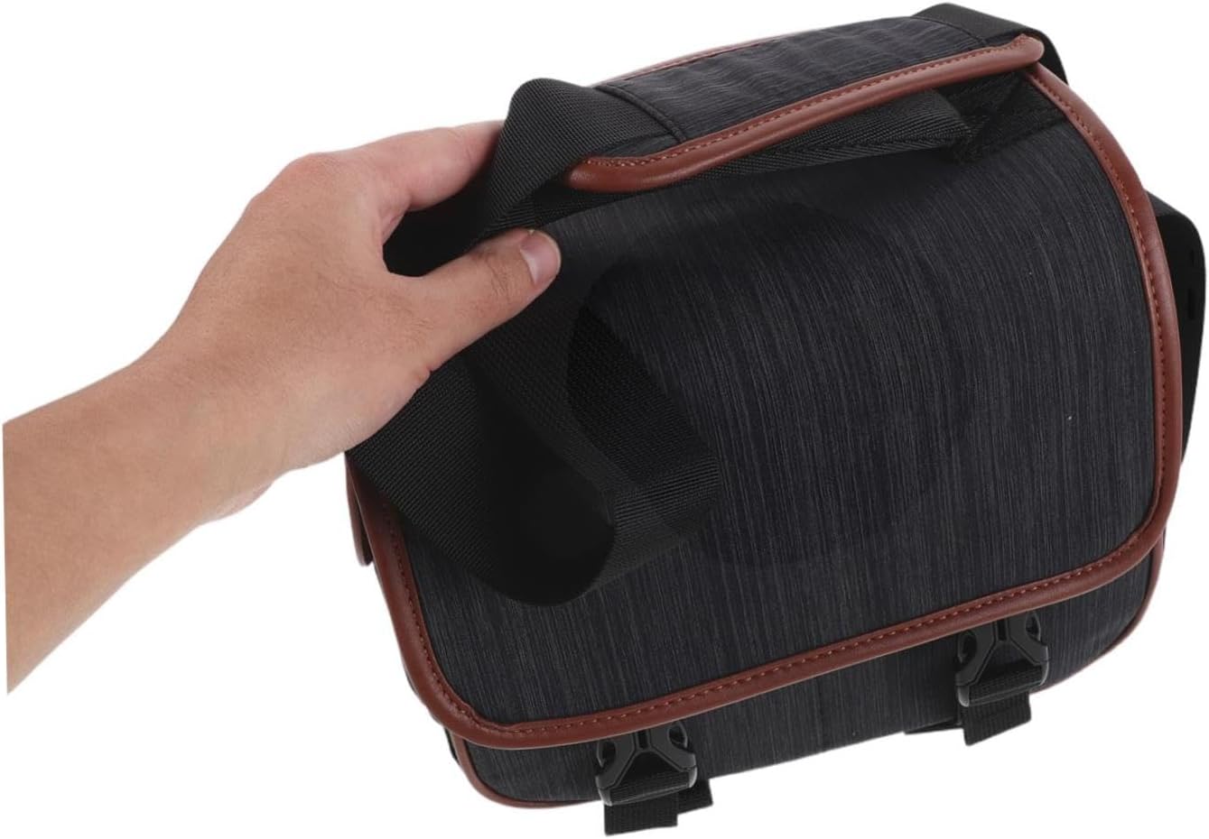 GANAZONO Camera Messenger Bag for Dslr and Mirrorless Cameras with Quick Access, Nylon Material, Multiple Storage Compartments, Versatile Carry Options, for Travel and Photo Sessions image 4