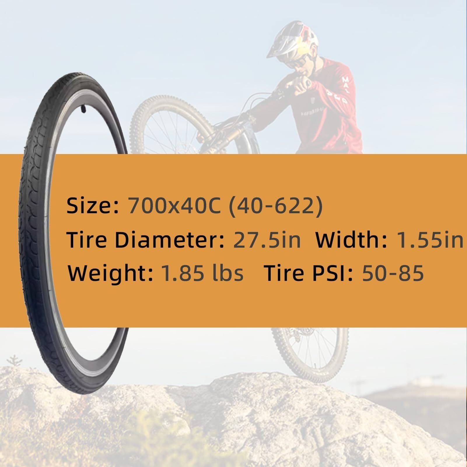 2PCS 700x25C/28C/32C/35C/38C/40C Opony Do Rowerów Szosowych Z Dętkami I Łyżkami Do Opon 700 25C/28C/32C/35C/38C/40C Opony Rowerowe Z Podwójnym Bieżnikiem I Ochroną Przed Przebiciem
