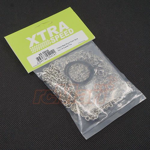 Xtra Speed 114Mm Steel Snow Chain 2Pcs For 1.9 Crawler Tires #Xs-59626 #TOP2
