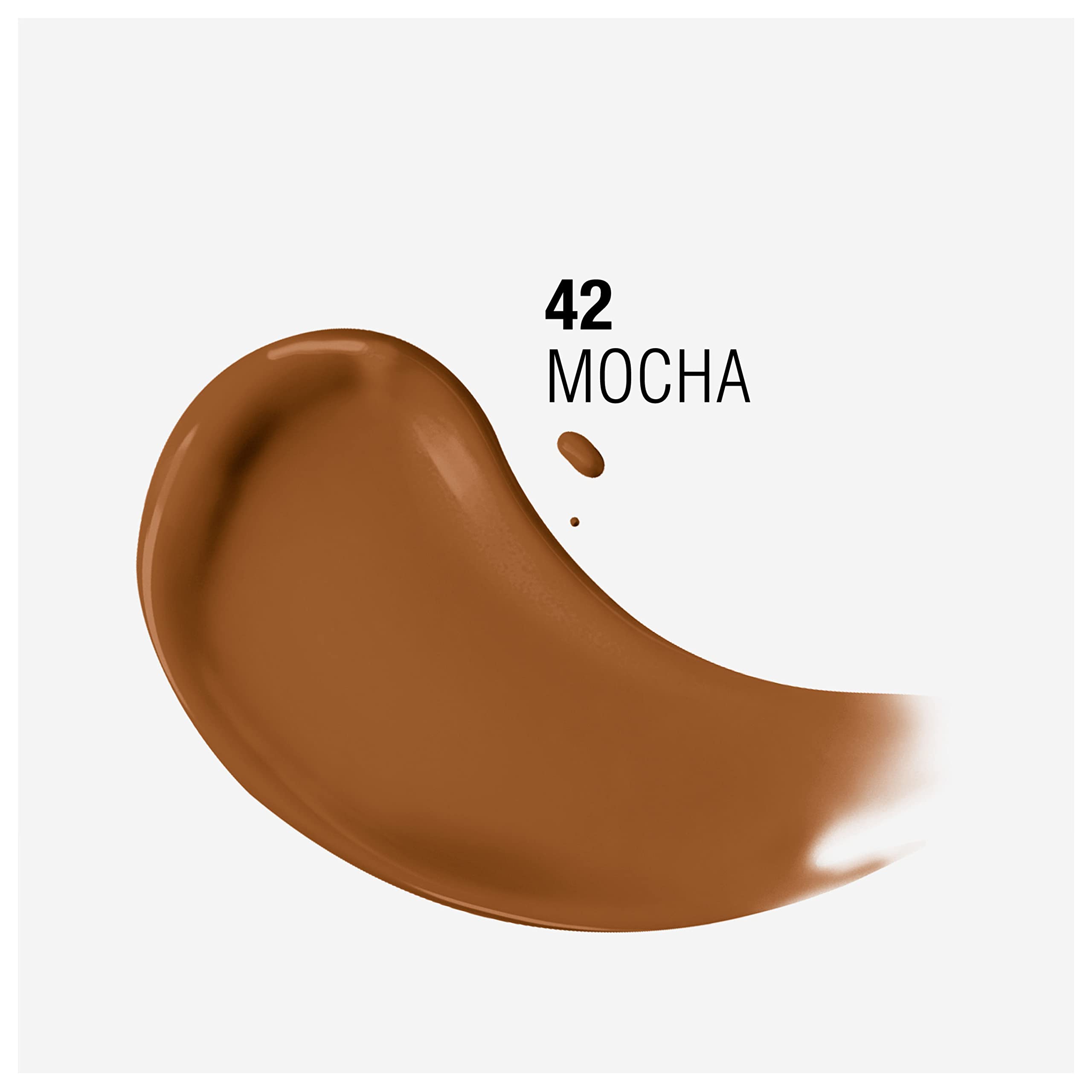 Manhattan Clean & Free Skin Tint Fb. 42 Mocha - Maquillaje hidratante, vegano, 30 ml