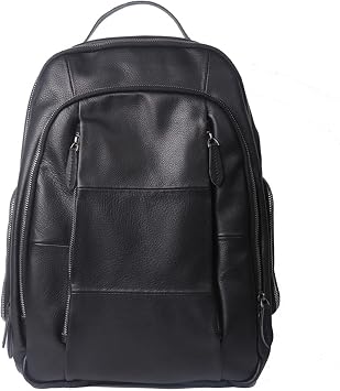 Genuine Leather Backpack,Large 52L Travel Laptop Backpack, laptop Backpack Travel College Bag