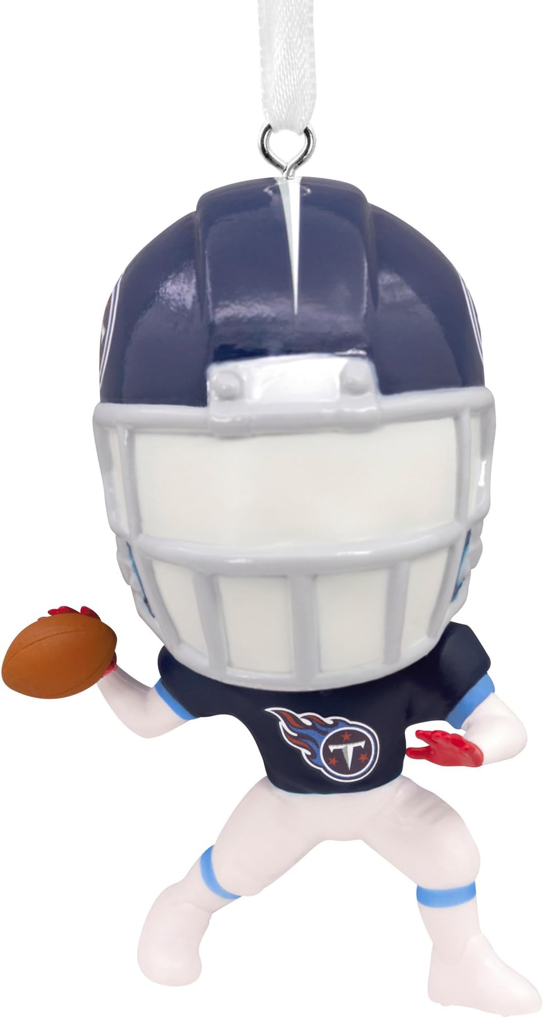 Hallmark NFL Tennessee Titans Bouncing Buddy Christmas Ornament