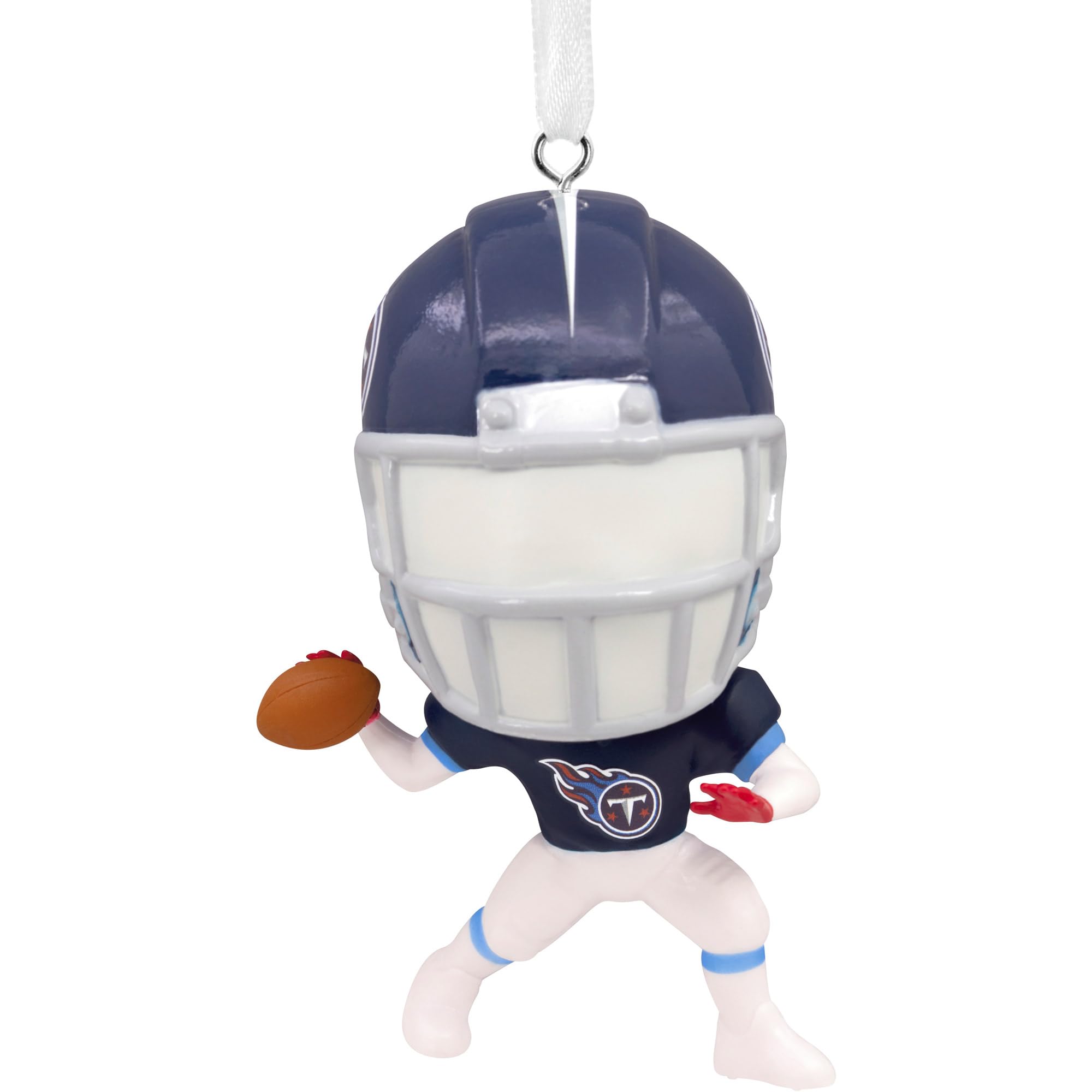 Hallmark NFL Tennessee Titans Bouncing Buddy Christmas Ornament