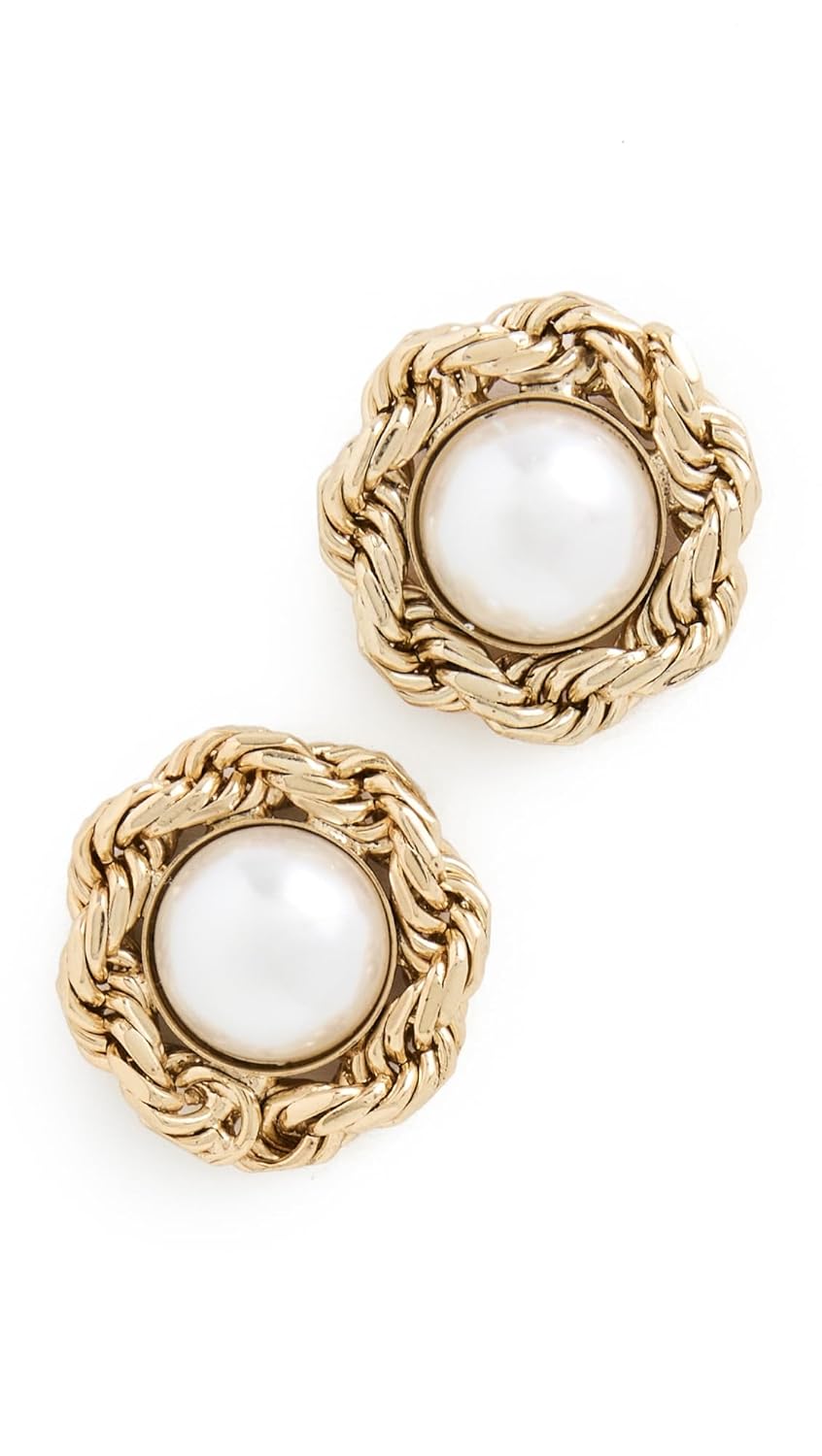 Jennifer Behr Womens Careena Earrings Gold One Size
