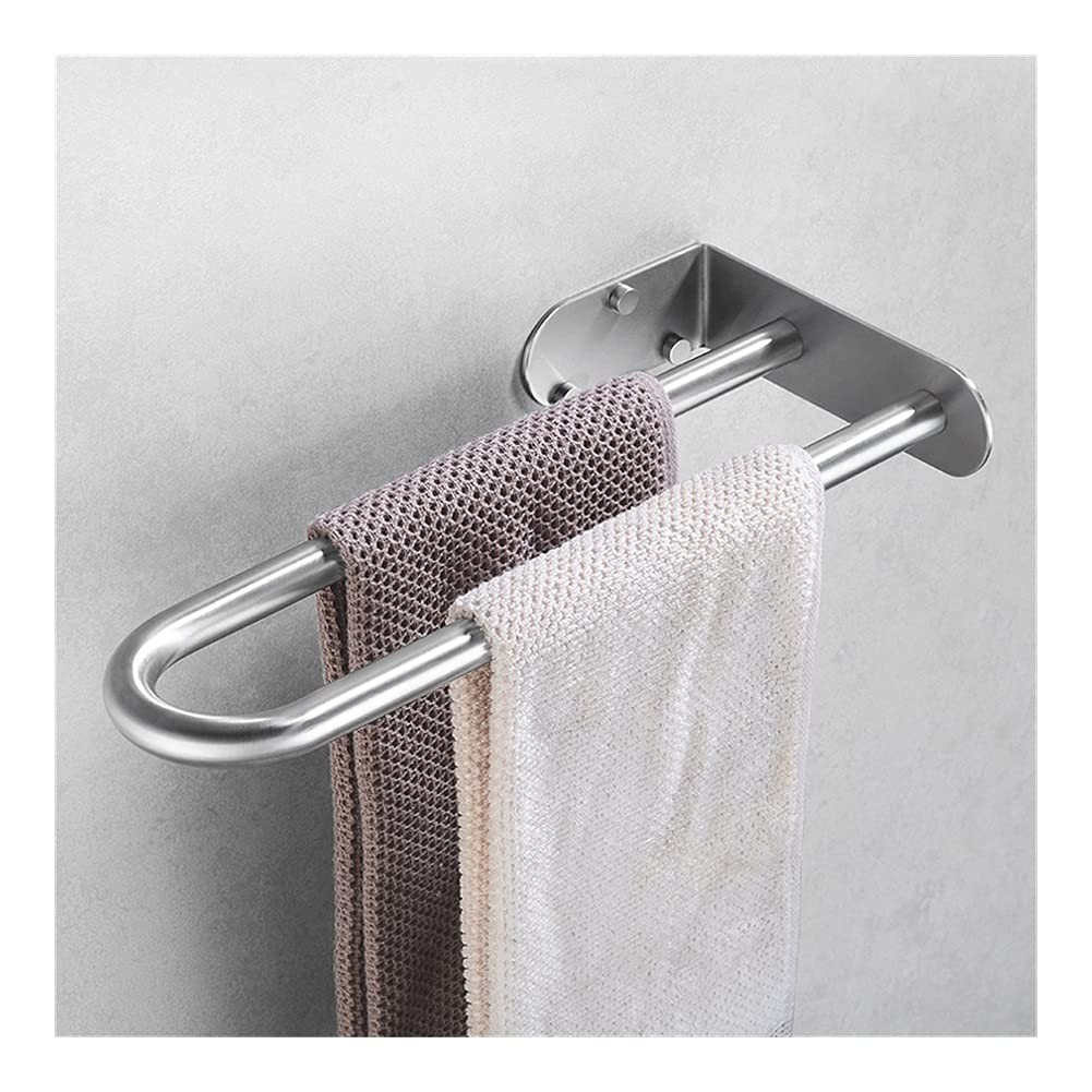 Porte-serviette en acier inoxydable CRODY mural pour étagère de salle de bain