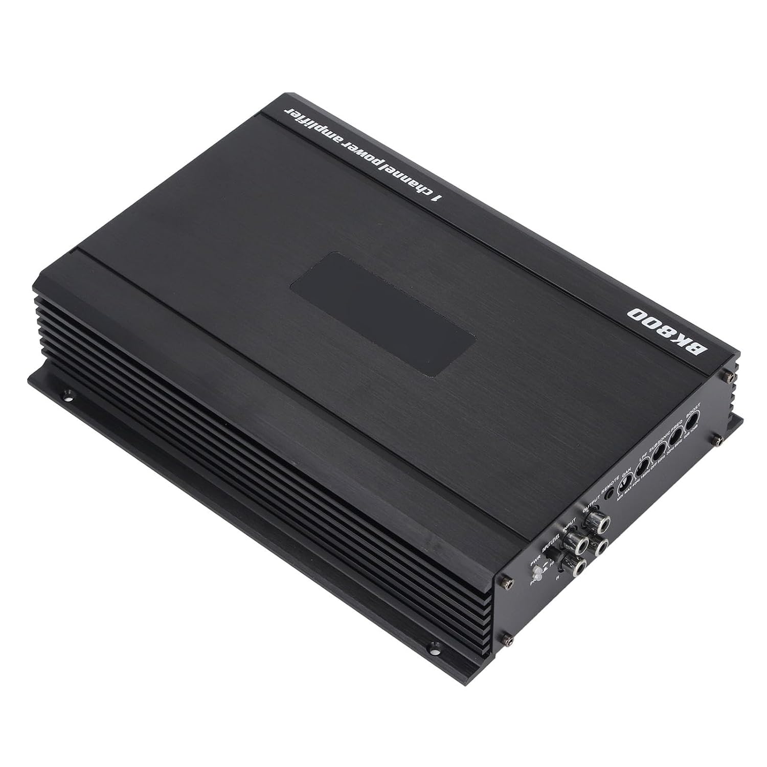 Brilluxa Sound Amplifier, 1 Channel Audio Booster Compatible with DC 11V to 15V, Car Subwoofer Amp, Truck Motorcycle Bass Amplifier