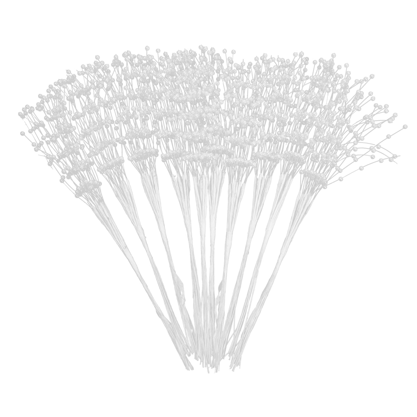 300pezzi Perle Artificiali per Decorazioni Fai da Te Strisce di Perle per Bouquet Nuziali e Centrotavola Materiale Sicuro e Resistente per Eventi e Matrimonio per Decorazioni