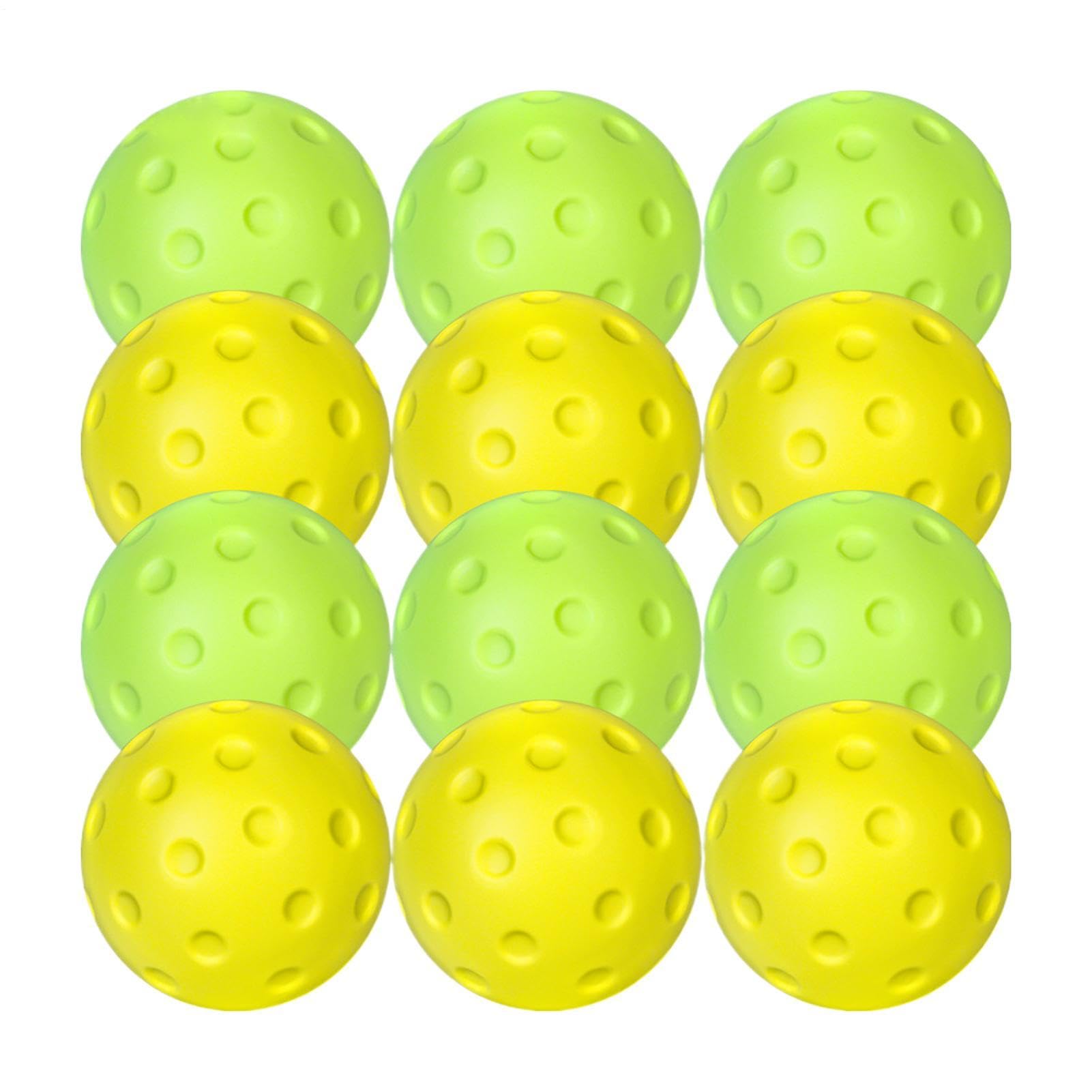 Pelota de entrenamiento silenciosa de espuma suave y 2.91 pulgadas para juego de práctica 8