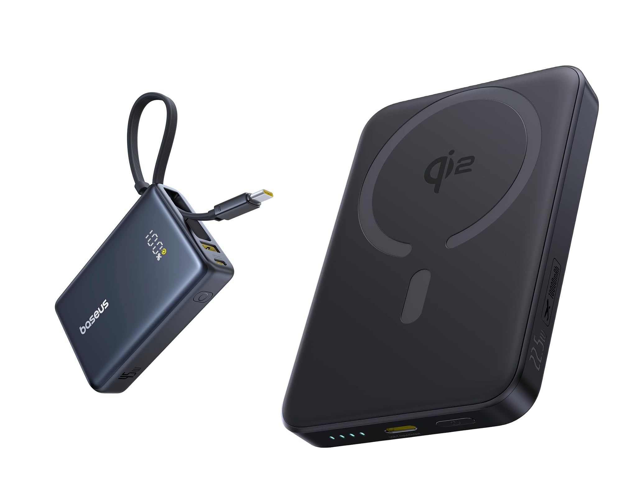 Amazon.com: Baseus Picogo 10000mAh 45W 3-Output Portable Charger