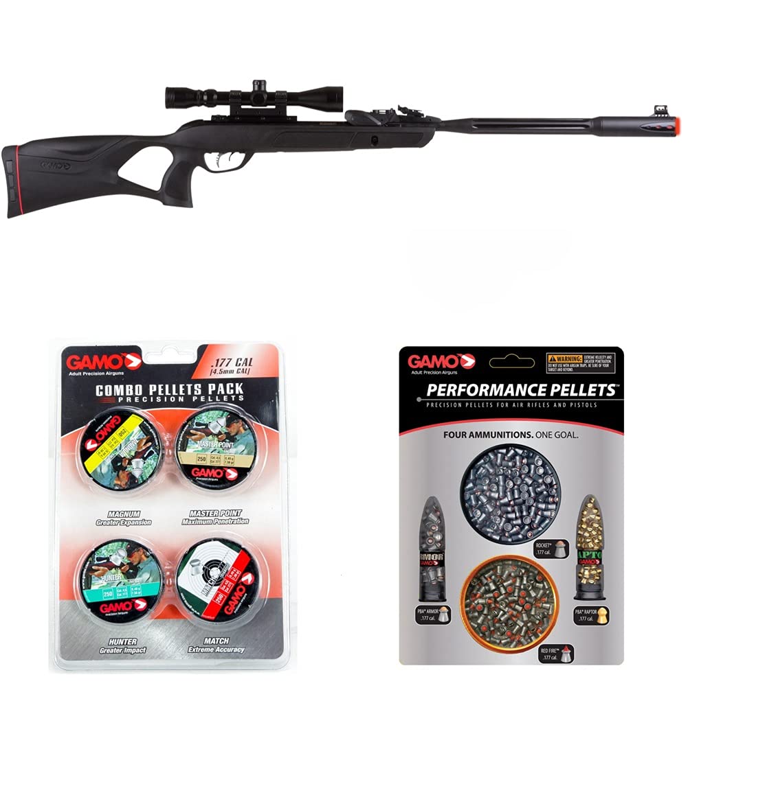 Buy Gamo 6110063354 Swarm Fusion 10X GEN2 Air Rifle, .177 Caliber , Black  Online at desertcartINDIA