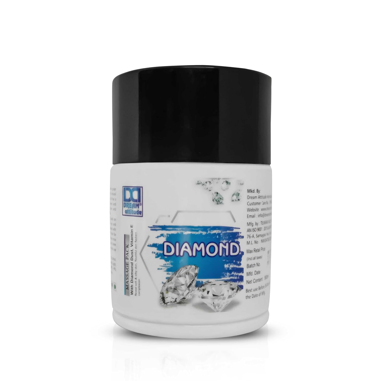 Dream Attitude Diamond Massage Pack | 900ml | Deep Cleansing, Pore Tightening & Complexion Enhancement | Ideal for Regular... - Review, Price and Buying Guide