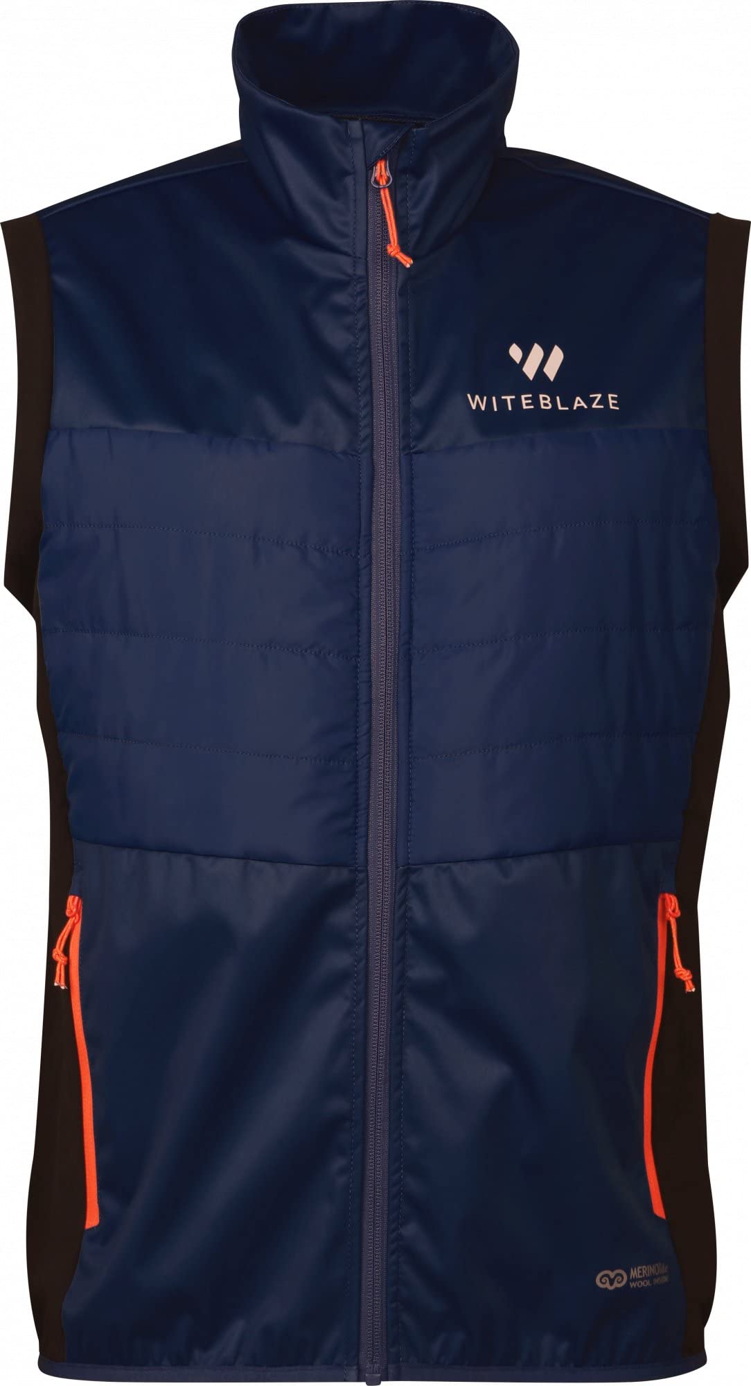 Maipo - Chaleco acolchado para hombre, color azul oscuro, talla M