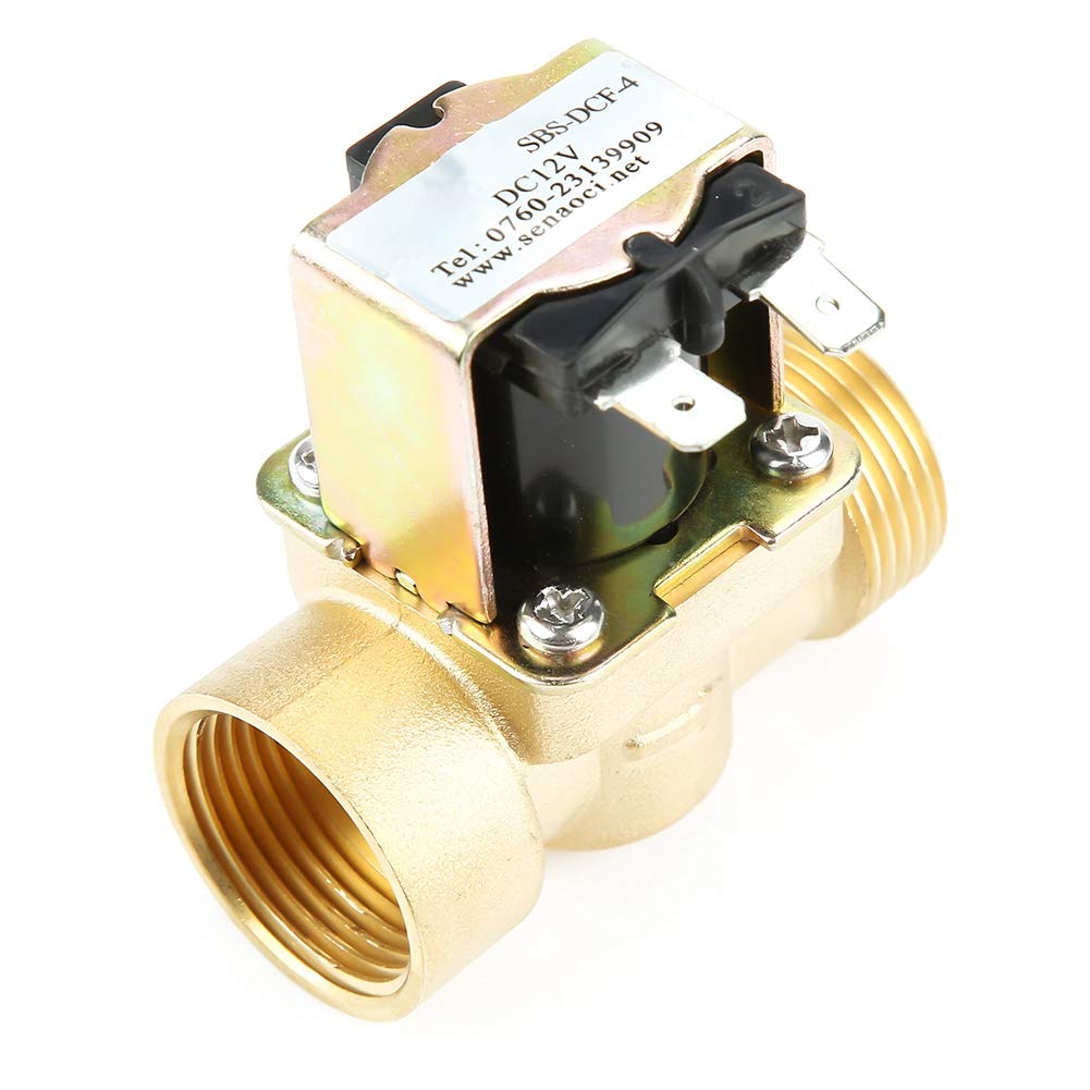 Électrovanne magnétique DN20 G3 / 4 en laiton 12 V CC